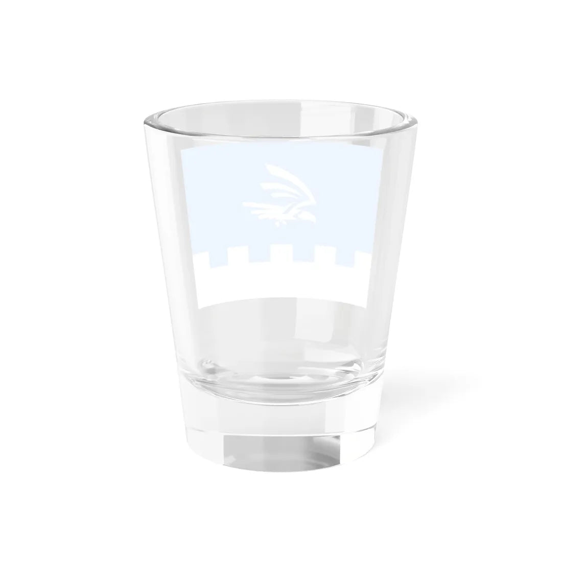 Lääneranna valla lipp (Estonia) Shot Glass 1.5oz - Go Mug Yourself