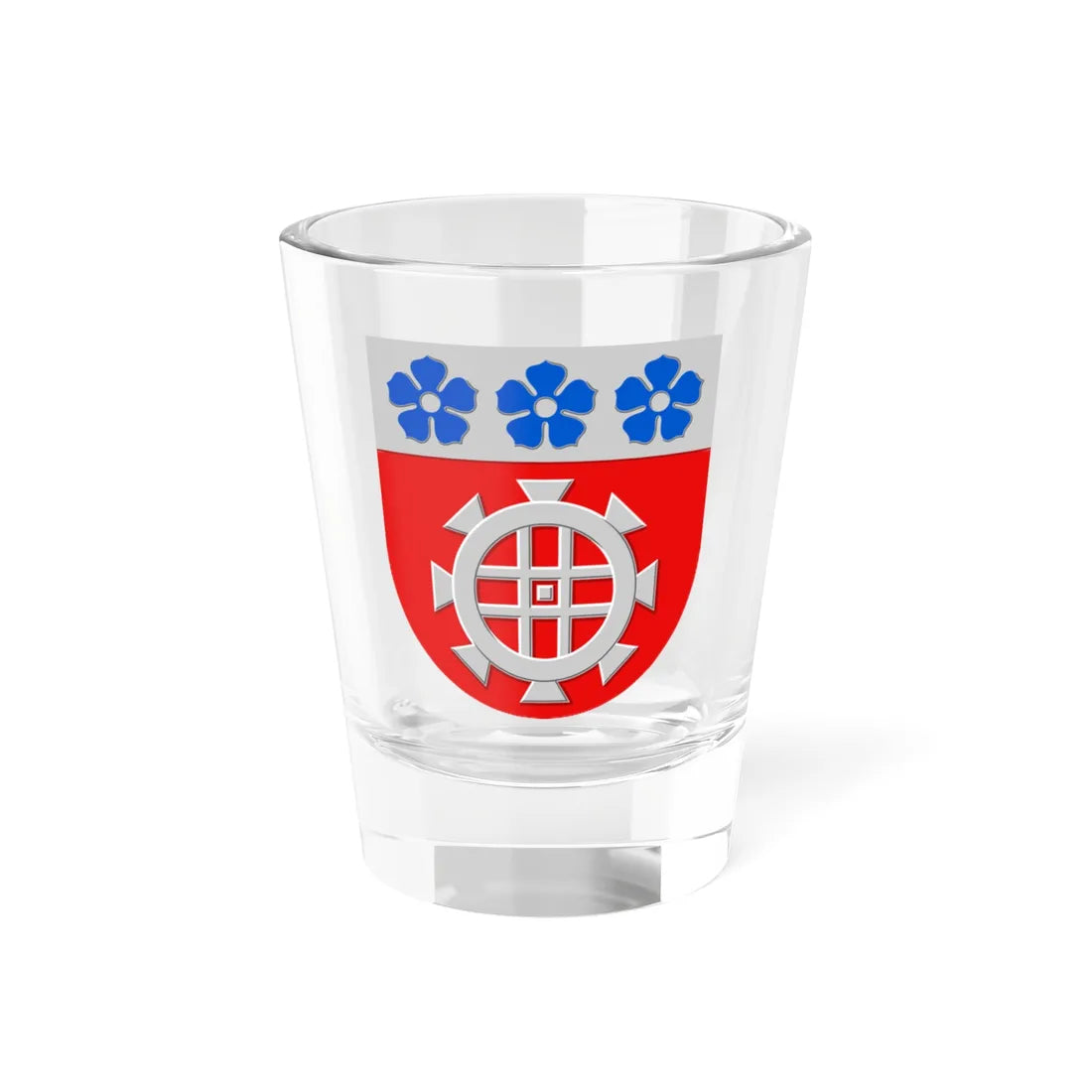 Längelmäki.vaakuna (Finland) (Coat of Arms) Shot Glass 1.5oz 1.5oz - Go Mug Yourself