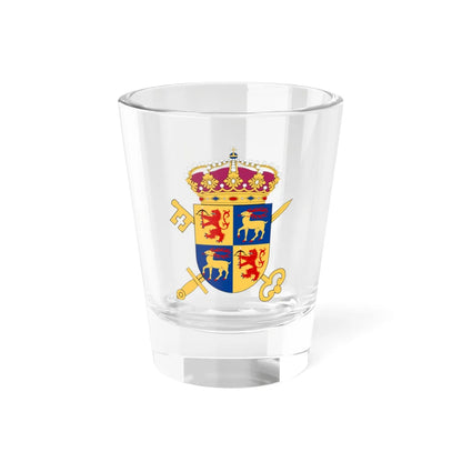 Länsrätten i Kalmar län vapen (Sweden) (Coat of Arms) Shot Glass 1.5oz 1.5oz - Go Mug Yourself