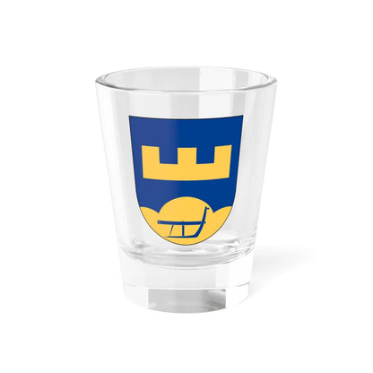 Lönsås församling vapen (Sweden) (Coat of Arms) Shot Glass 1.5oz 1.5oz - Go Mug Yourself
