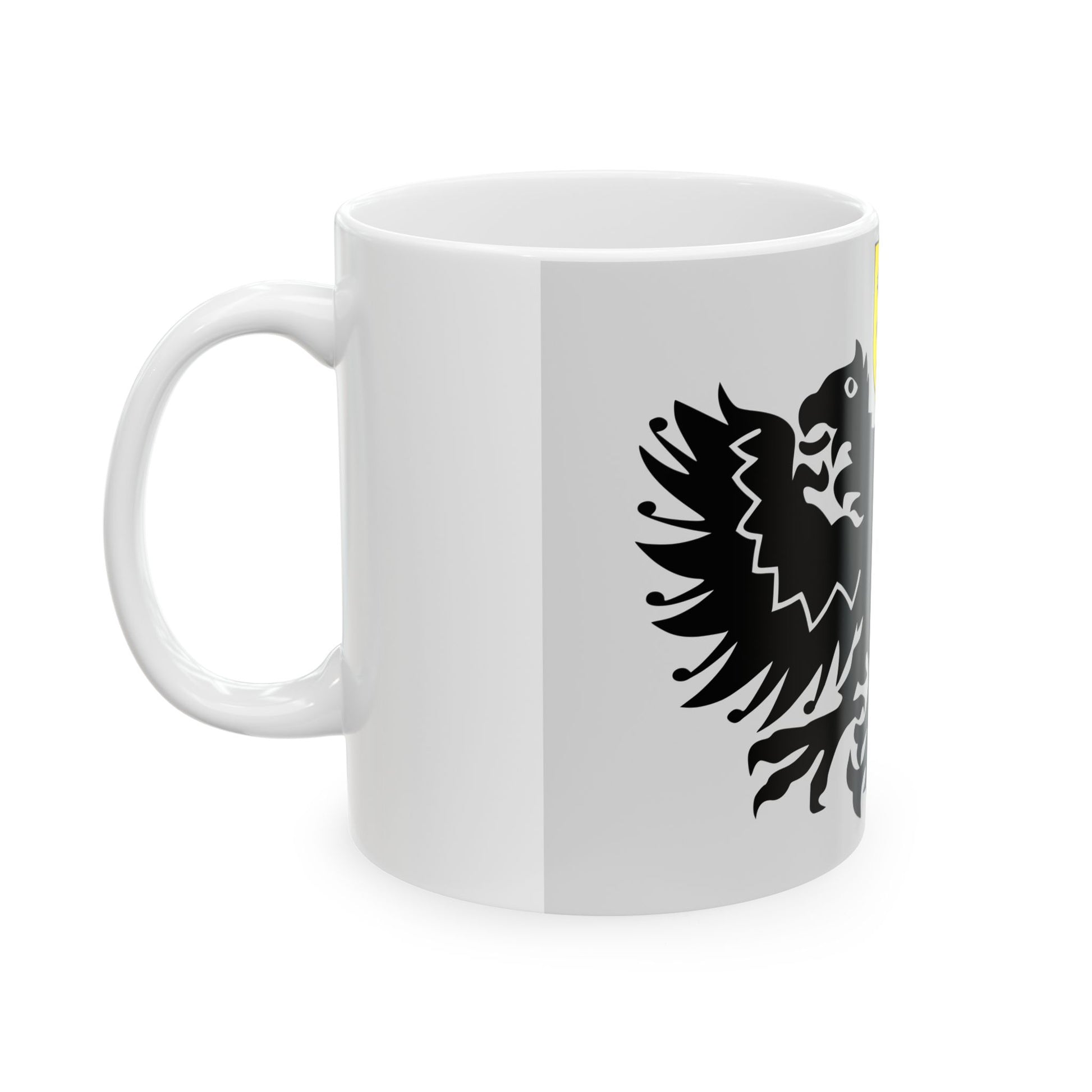 Lo-Reninge vlag (Belgium) White Coffee Mug-Go Mug Yourself
