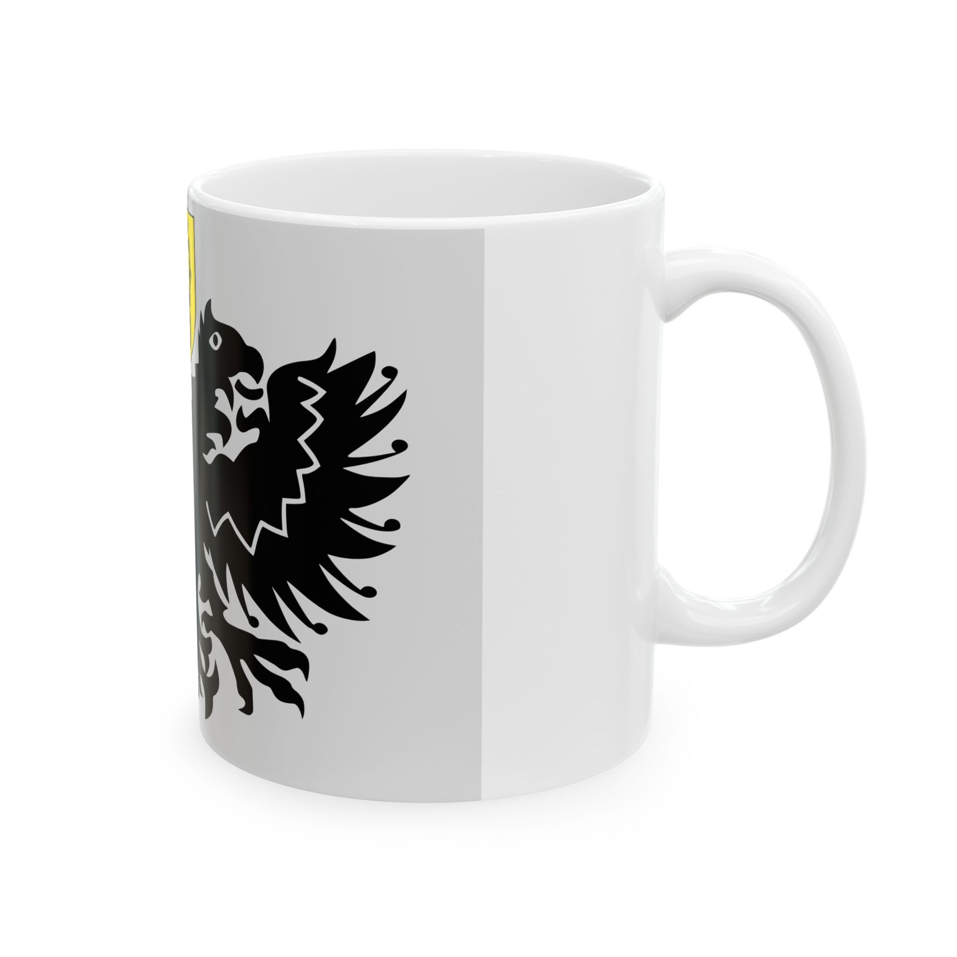 Lo-Reninge vlag (Belgium) White Coffee Mug-Go Mug Yourself