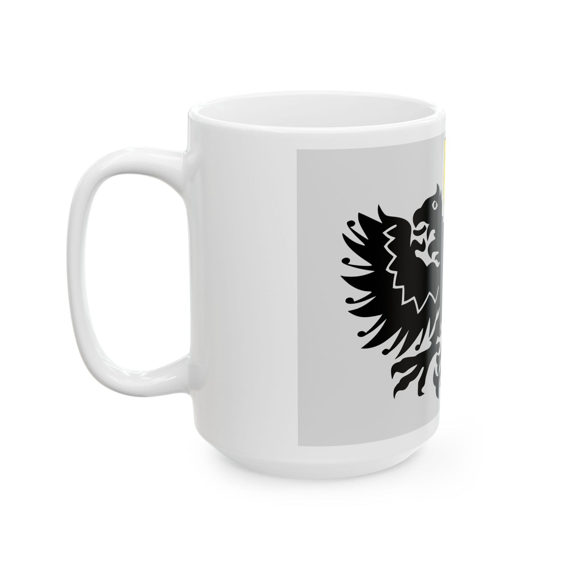 Lo-Reninge vlag (Belgium) White Coffee Mug-Go Mug Yourself