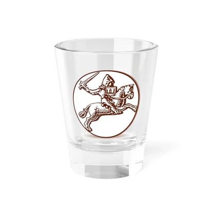 Lob Погоня Сигизмунда Кейстутовича (Belarus) (Coat of Arms) Shot Glass 1.5oz 1.5oz - Go Mug Yourself