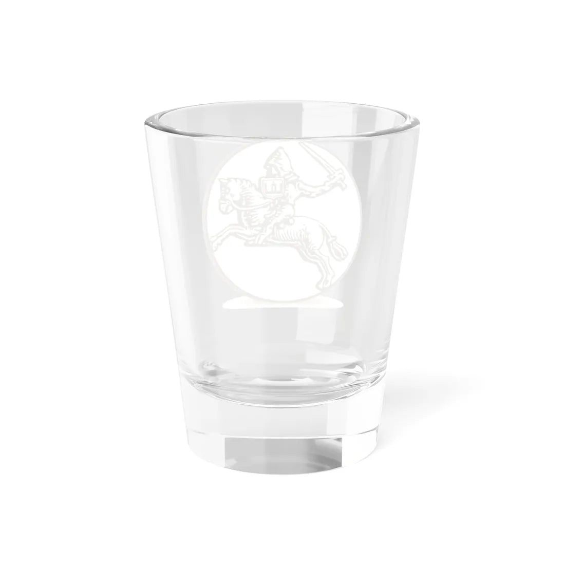 Lob Погоня Сигизмунда Кейстутовича (Belarus) (Coat of Arms) Shot Glass 1.5oz - Go Mug Yourself