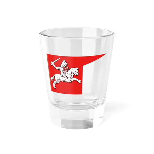 Lob Grundwald flags Litwa 1410 (Belarus) (Coat of Arms) Shot Glass 1.5oz 1.5oz - Go Mug Yourself