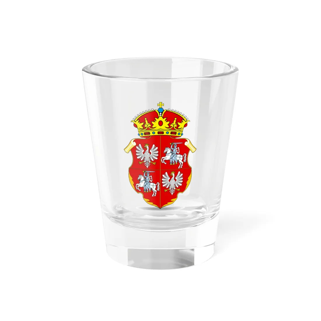 Lob Rech Pospolita (Poland) (Coat of Arms) Shot Glass 1.5oz 1.5oz - Go Mug Yourself