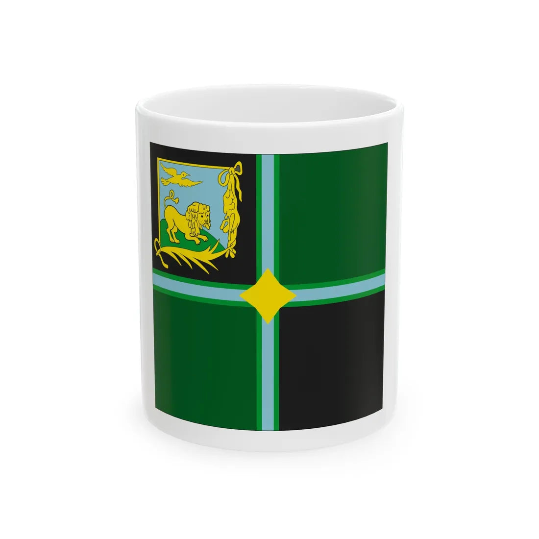 Lob znamya 1712 (Russia) White Coffee Mug 11oz - Go Mug Yourself