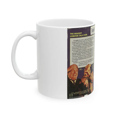 LOBSTER MAN FROM MARS (VHS COVER) - White Coffee Mug-Go Mug Yourself