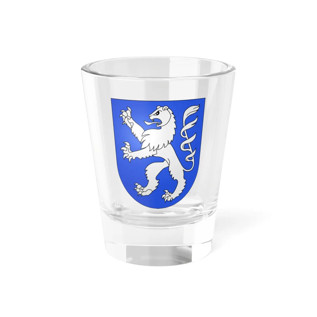 Locarno-old coat of arms (Switzerland) (Coat of Arms) Shot Glass 1.5oz 1.5oz - Go Mug Yourself