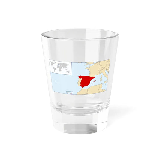 LocationSpain (Spain) Shot Glass 1.5oz 1.5oz - Go Mug Yourself
