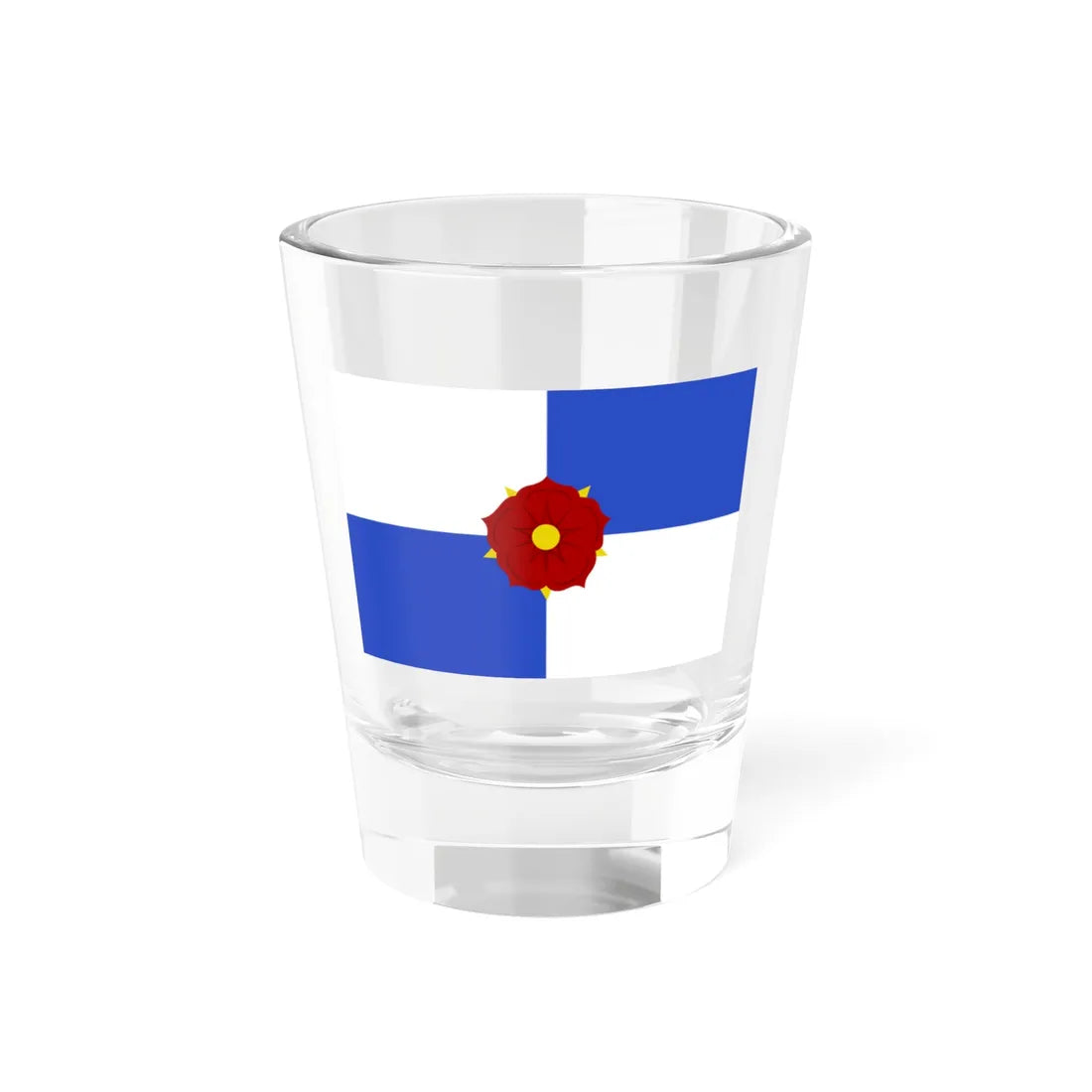 Lochristi vlag (Belgium) Shot Glass 1.5oz 1.5oz - Go Mug Yourself