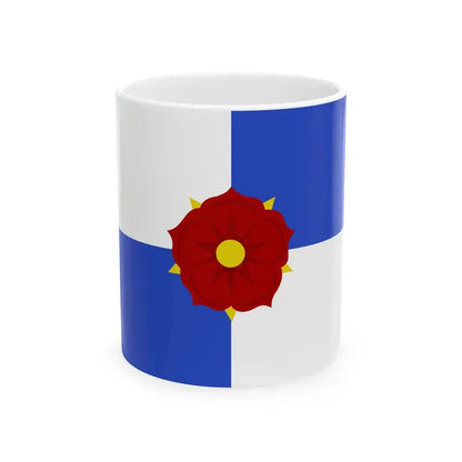 Lochristi vlag (Belgium) White Coffee Mug 11oz - Go Mug Yourself