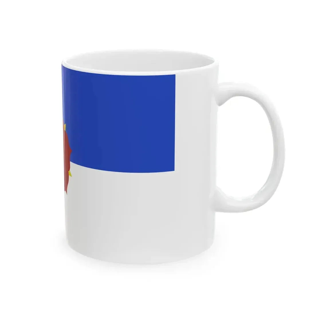 Lochristi vlag (Belgium) White Coffee Mug - Go Mug Yourself