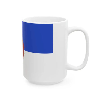 Lochristi vlag (Belgium) White Coffee Mug - Go Mug Yourself