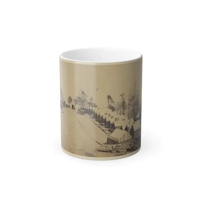 Log Cabin Barracks at a Military Facility (U.S. Civil War) Color Changing Coffee Mug 11oz Default Title 11oz - Go Mug Yourself