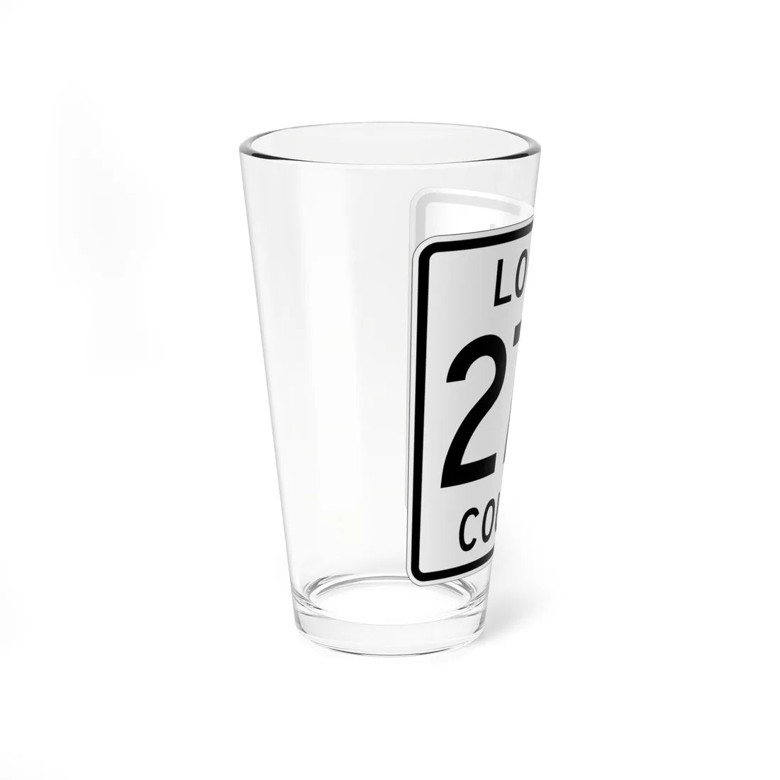 Logan County Route 272 OH (Ohio) (Road Sign) Pint Glass 16oz - Go Mug Yourself