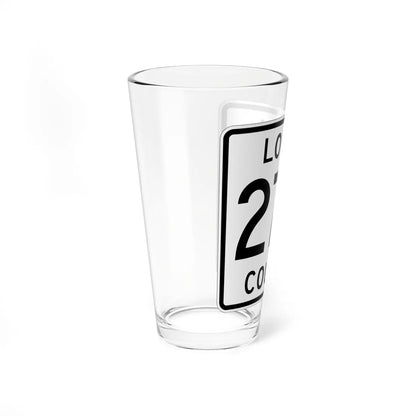Logan County Route 272 OH (Ohio) (Road Sign) Pint Glass 16oz - Go Mug Yourself