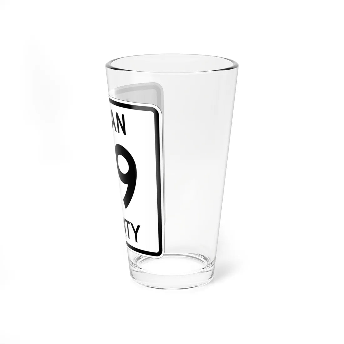 Logan County Route 29 OH (Ohio) (Road Sign) Pint Glass 16oz - Go Mug Yourself
