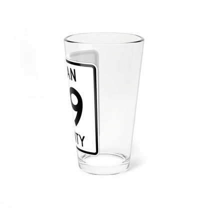 Logan County Route 29 OH (Ohio) (Road Sign) Pint Glass 16oz - Go Mug Yourself