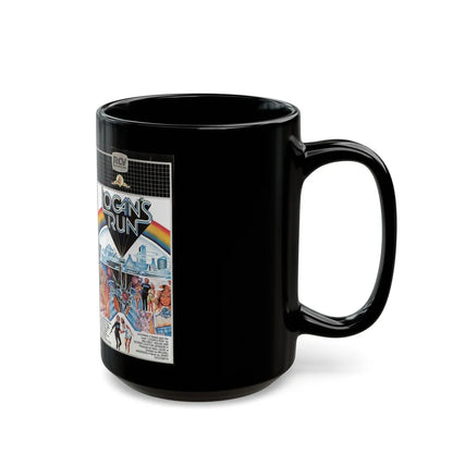 LOGANS RUN (VHS COVER) - Black Coffee Mug-Go Mug Yourself