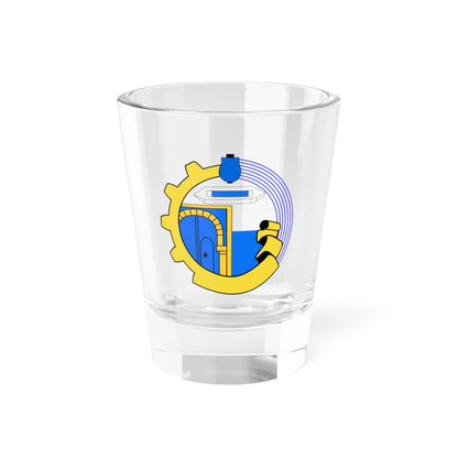 Logo commune Ksar Hellal (Tunisia) (Coat of Arms) Shot Glass 1.5oz 1.5oz - Go Mug Yourself