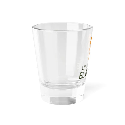 Logo de la Universidad El Bosque (Colombia) (Coat of Arms) Shot Glass 1.5oz - Go Mug Yourself