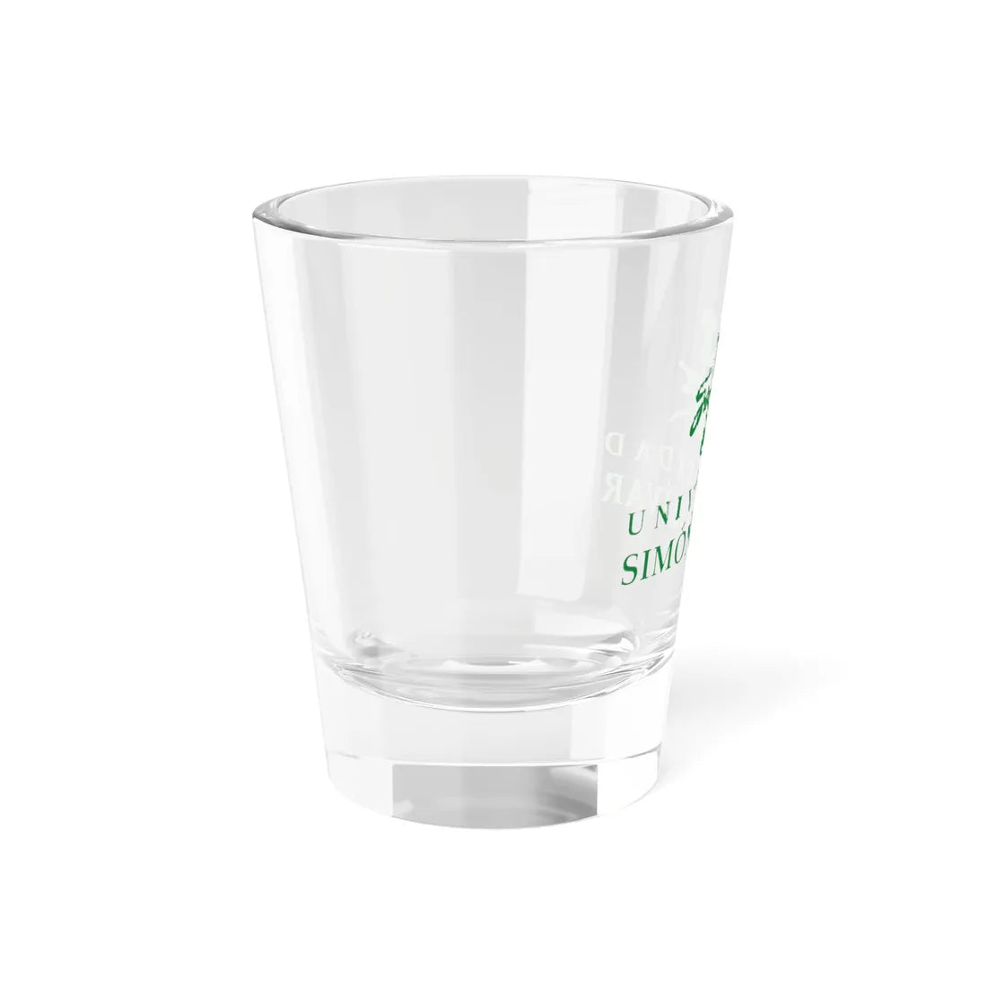 Logo de la Universidad Simón Bolívar (Colombia) (Coat of Arms) Shot Glass 1.5oz - Go Mug Yourself
