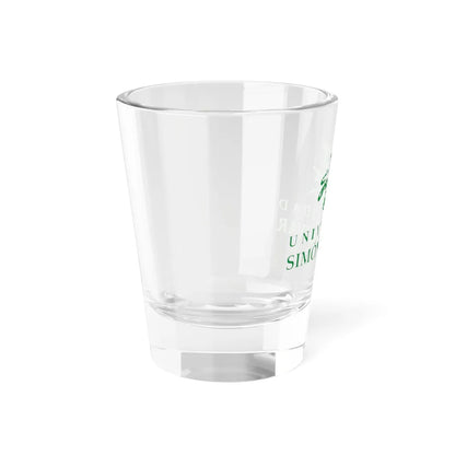 Logo de la Universidad Simón Bolívar (Colombia) (Coat of Arms) Shot Glass 1.5oz - Go Mug Yourself