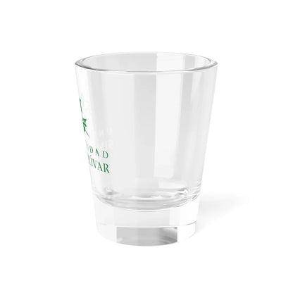 Logo de la Universidad Simón Bolívar (Colombia) (Coat of Arms) Shot Glass 1.5oz - Go Mug Yourself