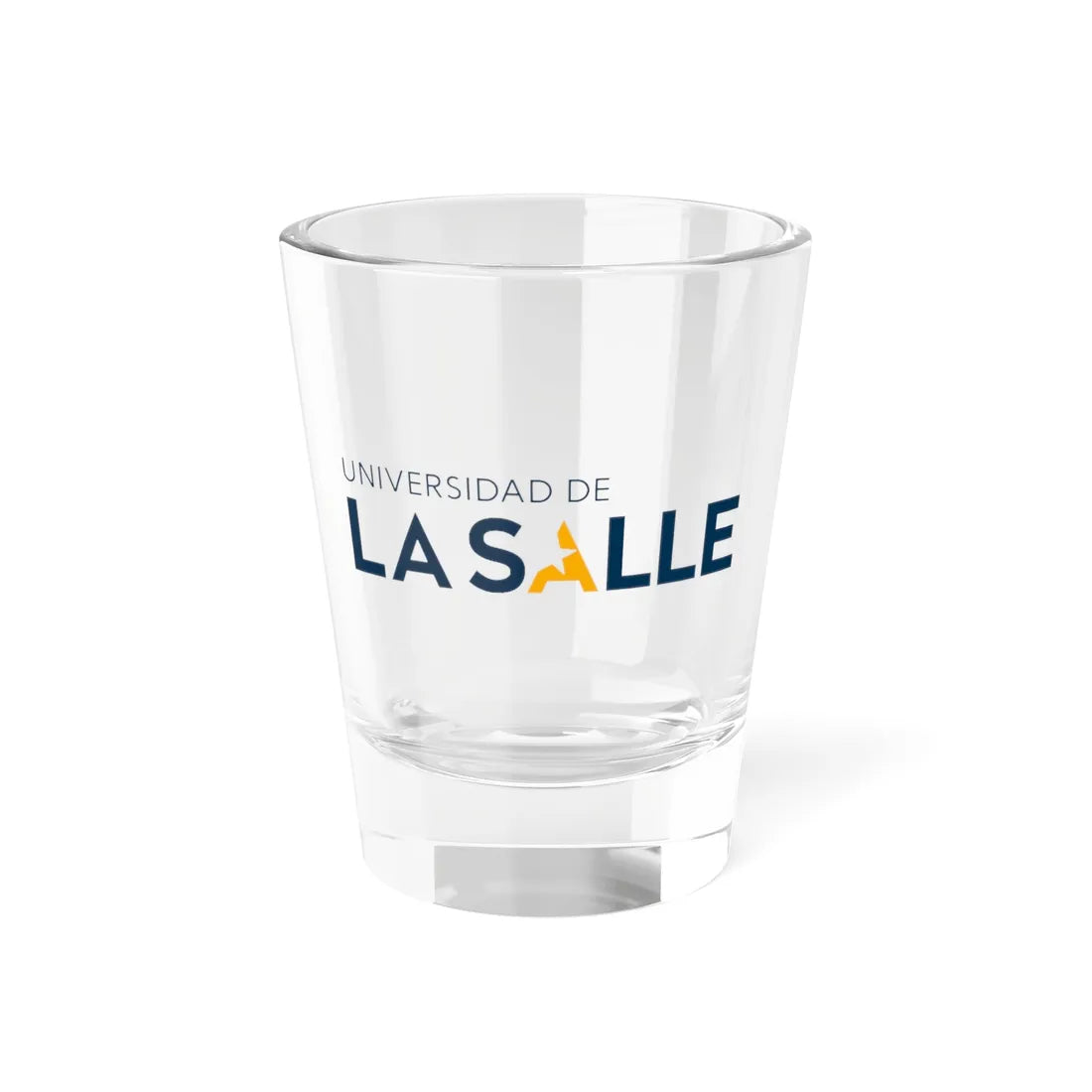 Logo de la Univesidad de la Salle Bogotá (Colombia) (Coat of Arms) Shot Glass 1.5oz 1.5oz - Go Mug Yourself