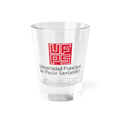 Logo de UFPS (Colombia) (Coat of Arms) Shot Glass 1.5oz 1.5oz - Go Mug Yourself