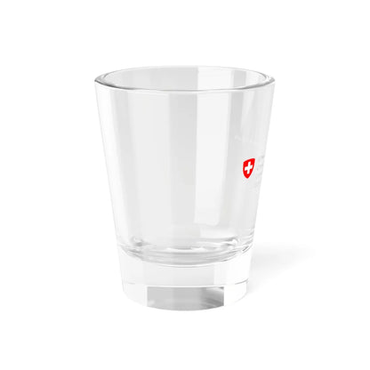 Logo der Schweizerischen Eidgenossenschaft (Switzerland) (Coat of Arms) Shot Glass 1.5oz - Go Mug Yourself