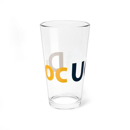 Logo DuocUC (Chile) (Coat of Arms) Pint Glass 16oz 16oz - Go Mug Yourself