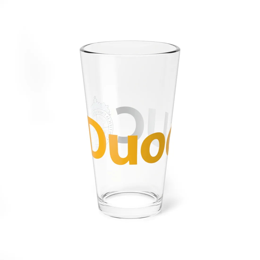 Logo DuocUC (Chile) (Coat of Arms) Pint Glass 16oz - Go Mug Yourself