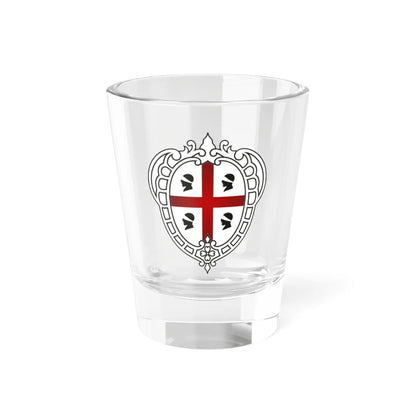 Logo istituzionale Regione Sardegna 2021 (Italy) (Coat of Arms) Shot Glass 1.5oz 1.5oz - Go Mug Yourself