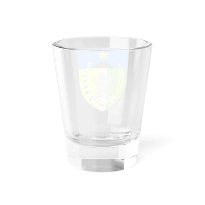 Logo Kabupaten Kediri Seal of Kediri Regency (Indonesia) (Coat of Arms) Shot Glass 1.5oz - Go Mug Yourself