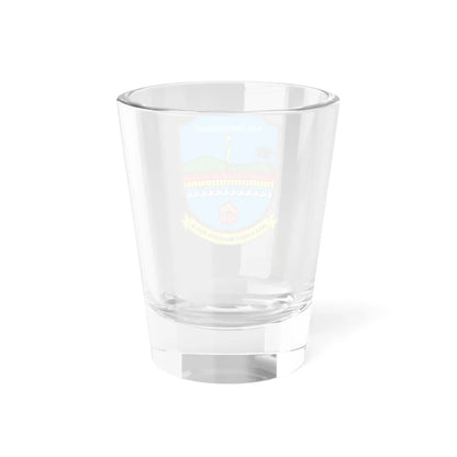 Logo Kabupaten Pangandaran (Indonesia) (Coat of Arms) Shot Glass 1.5oz - Go Mug Yourself