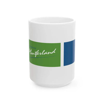 Logo montferland (Netherlands) White Coffee Mug 15oz - Go Mug Yourself