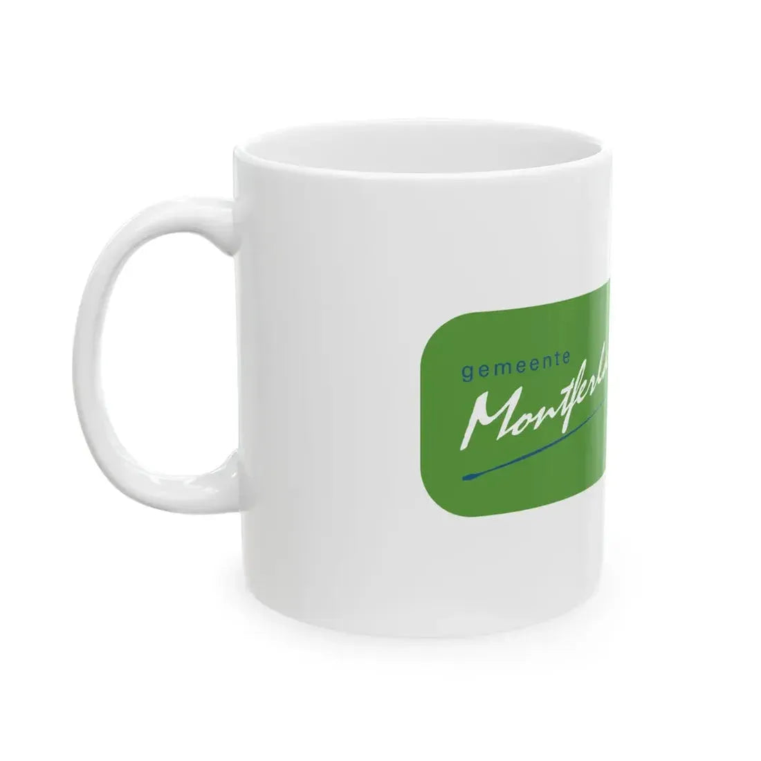 Logo montferland (Netherlands) White Coffee Mug - Go Mug Yourself
