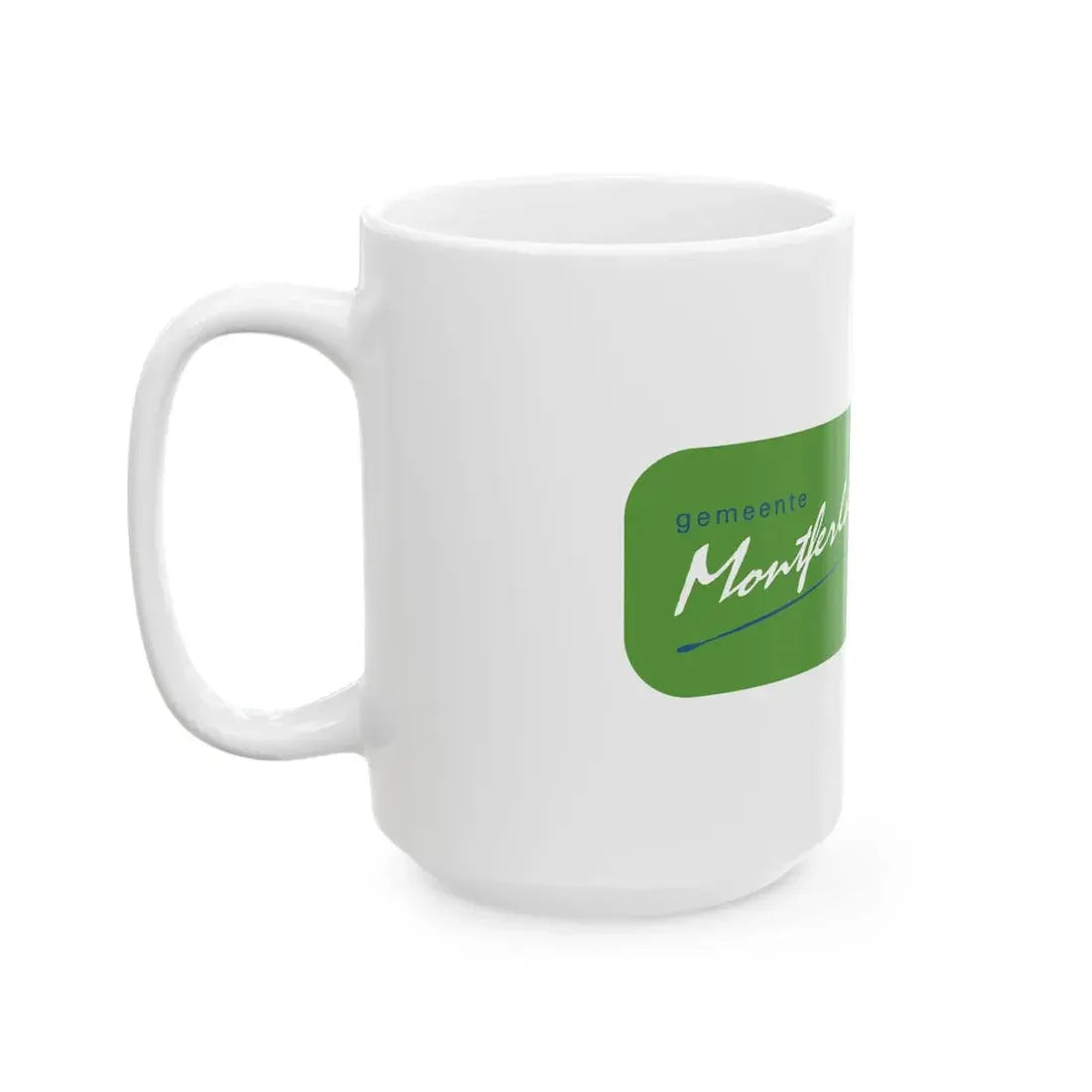 Logo montferland (Netherlands) White Coffee Mug - Go Mug Yourself