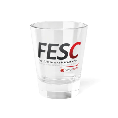 Logo of FESC University (Colombia) (Coat of Arms) Shot Glass 1.5oz 1.5oz - Go Mug Yourself