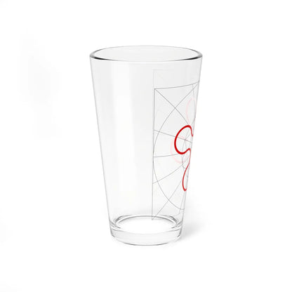 Logo of Regione Lombardia - constructions (Italy) Pint Glass 16oz - Go Mug Yourself