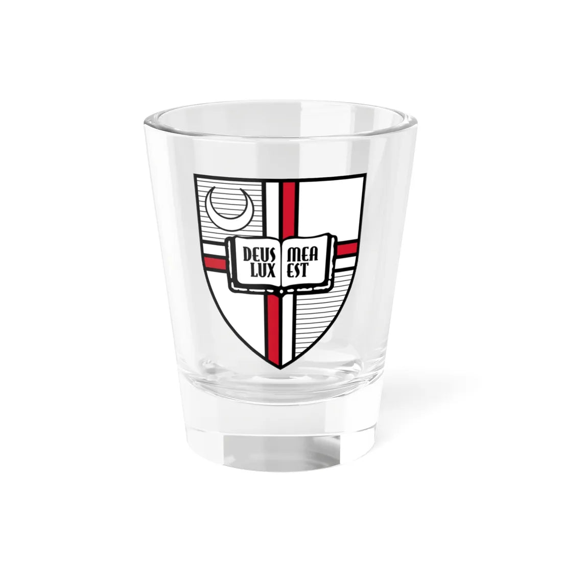 Logo of The Catholic University of America 2c (United States) (Coat of Arms) Shot Glass 1.5oz 1.5oz - Go Mug Yourself