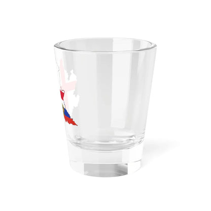 Logo of the Cultural Association Lombardy-Russia (Italy) Shot Glass 1.5oz - Go Mug Yourself