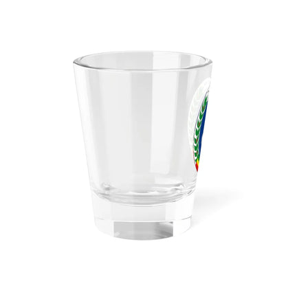 Logo of the Ethiopian Naval Force (Ethiopia) (Coat of Arms) Shot Glass 1.5oz - Go Mug Yourself