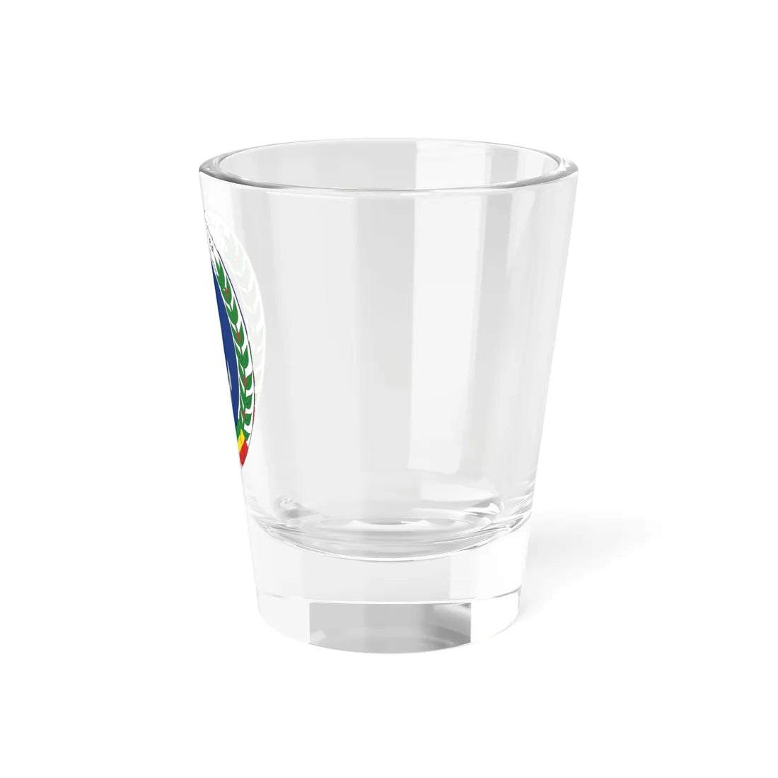 Logo of the Ethiopian Naval Force (Ethiopia) (Coat of Arms) Shot Glass 1.5oz - Go Mug Yourself