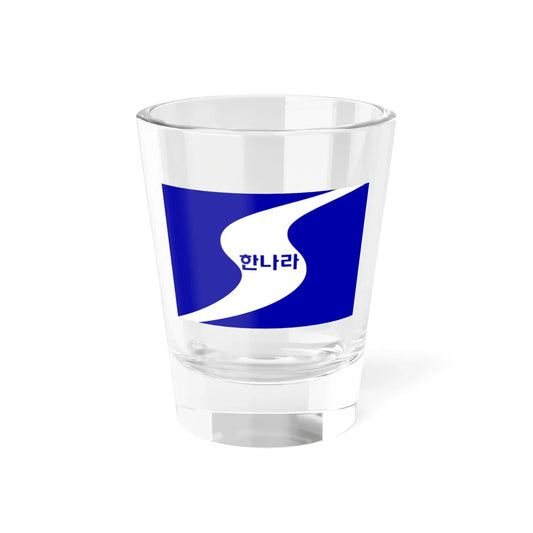 Logo of the Grand National Party 1997-2004 Sign only (Korea) Shot Glass 1.5oz 1.5oz - Go Mug Yourself