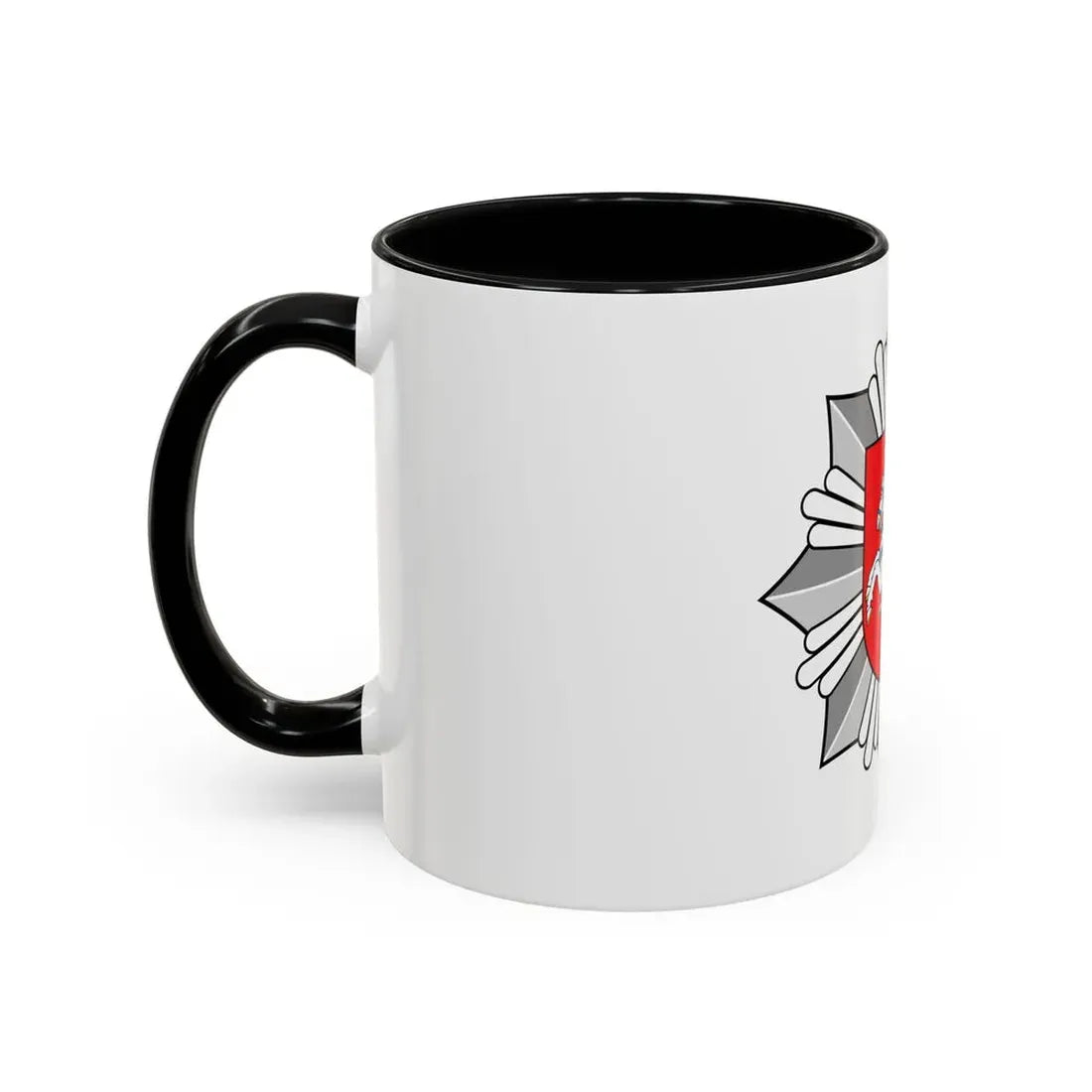 Logo of the Police of Lithuania - Accent Coffee Mug - Go Mug Yourself