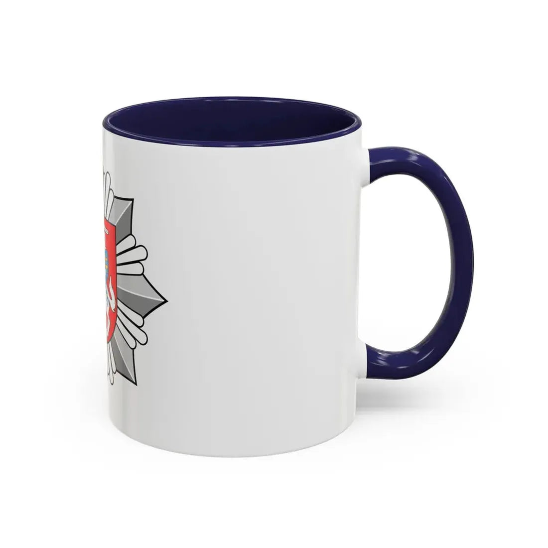 Logo of the Police of Lithuania - Accent Coffee Mug - Go Mug Yourself